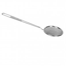 Thunder Group SLSKR60RL Skimmer, Extra Long, Round, Reinforce Wire Mesh, Nickel-Plated, 21(w) x 6(d) x 2(h) inch