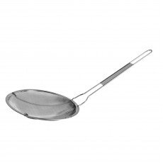 Thunder Group SLSKR875 Skimmer, Round, Fine Wire Mesh, Stainless Steel, 19-5/8(w) x 8-3/4(d) x 1-1/2(h) inch