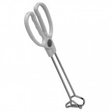 Thunder Group SLSR010 Scissor Tongs, Iron-Plated, 10(w) x 3-1/2(d) x 1-1/2(h) inch