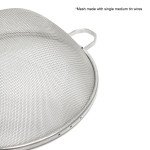 Thunder Group SLSTN3310 Strainers, Single Medium Mesh Strainer, Tin Mesh, Wood Handle, 23(w) x 10(d) x 5-1/2(h) inch