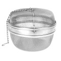 Thunder Group SLTB006 5-1/4 inch Stainless Steel Tea Ball, 1 each