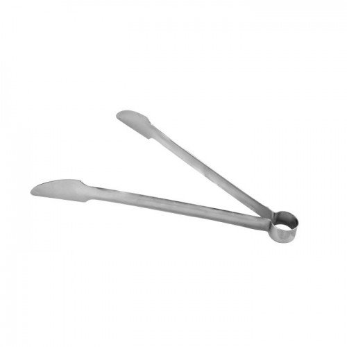 Thunder Group SLTG310 Hamburger Tongs, Stainless Steel, 10-1/2(w) x 6-3/4(d) x 1-3/8(h) inch