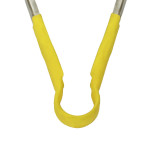Thunder Group SLTG810Y Utility Tong, Yellow Handle, Stainless Steel, 10(w) x 4-5/8(d) x 1-1/2(h) inch