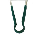 Thunder Group SLTG812G Utility Tong, Green Handle, Stainless Steel, 12(w) x 7-3/4(d) x 1-1/2(h) inch