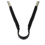Thunder Group SLTG812K Utility Tong, Black Handle, Stainless Steel, 12(w) x 7-3/4(d) x 1-1/2(h) inch