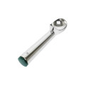 Thunder Group SLTHDP016 Ice Cream Dipper, 2-1/2oz, Cast Aluminum, Green End Handle, 7-1/8(w)  x 2(d)  x 1-5/8(h) inch