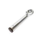 Thunder Group SLTHDP020 Ice Cream Dipper, 2oz, Cast Aluminum, Brown End Handle, 7-1/8(w)  x 2(d)  x 1-5/8(h) inch