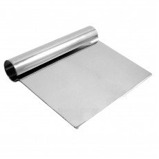 Thunder Group SLTHDS005 Dough Scraper/Cutter, Rolled Handle, Stainless Steel, 5-1/4(w)  x 4-1/4(d) x 1-3/8(h) inch