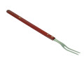 Thunder Group SLTWPF021  Pot Fork, Riveted Wood Handle, Stainless Steel, 21(w) x 1(d) x 5/8(h) inch