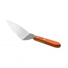 Thunder Group SLTWPS005 Pizza Server, Wood Handle, Stainless Steel, 13(w) x 4-1/4(d) x 2-1/4(d) inch