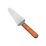 Thunder Group SLTWPS006 Pizza Server, Wood Handle, Stainless Steel, 13(w) x 5(d) x 1-1/4(d) inch