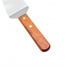 Thunder Group SLTWPS006 Pizza Server, Wood Handle, Stainless Steel, 13(w) x 5(d) x 1-1/4(d) inch