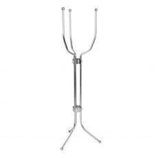 Thunder Group SLWB003 Wine Bucket/Cooler Stand, Fordable, Fits Wine Bucket,, Stainless Steel, 9-3/4(w) x 9-3/4(d) x 28-5/8(h) inch
