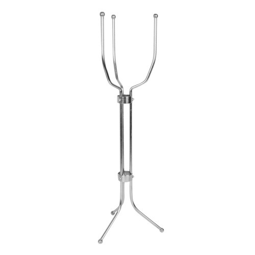 Thunder Group SLWB003 Wine Bucket/Cooler Stand, Fordable, Fits Wine Bucket,, Stainless Steel, 9-3/4(w) x 9-3/4(d) x 28-5/8(h) inch