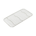 Thunder Group SLWG001 Wire Pan Rack/Grate, 1/3 Size, Footed, Chrome Plated, 5(w) x 10(d) x 3/4(h) inch