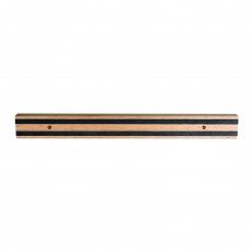 Thunder Group WDGB024M Magnetic Knife Holder, Wooden Base, 24(w) x 2(d) x 1(h) inch