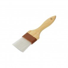 Thunder Group WDPB003N Pasty Brush, Nylon Bristles, Wooden Handle, 8-1/2(w)  x 2(d) x ½(h) inch