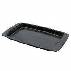 Thunder Group WDSP1107 Bakelite Platter Underliner, Rectangular, Black, Thermal Plastic, 13(w) x 8(d) x 1(h) inch