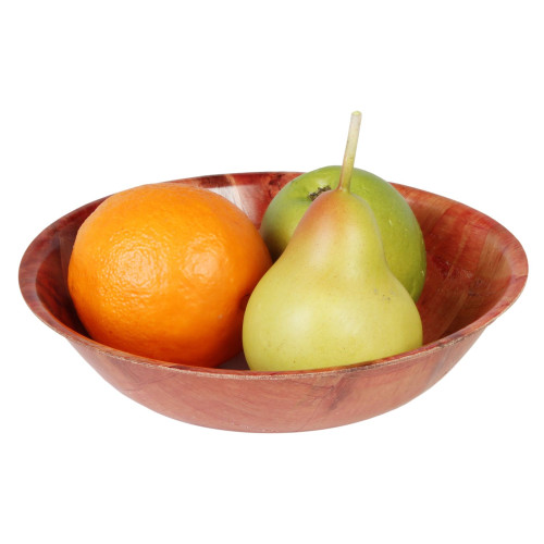 Thunder Group WDTSB008 Bowls, Woven Wood, Brown, Round, 8(w) x 8(d) x 2-1/4(h) inch – 1 Dozen