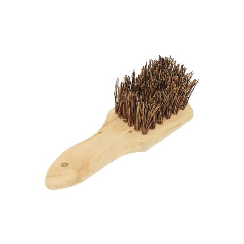 Thunder Group WDWB008 Wok Brush, Palmyra Bristles, Wood Handle, 8(w) x 3(d) x 3(h) inch