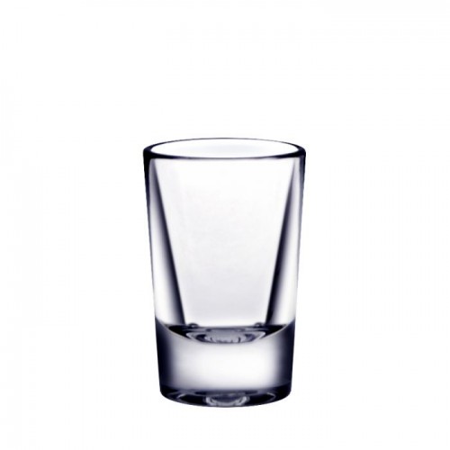 Thunder Group PLTHSG001CC Shot Glass, 1oz, Clear, Polycarbonate, Heavy Base – 2 Dozen