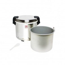 Thunder Group SEJ22000 Rice Warmers, (100)Bowls Cooked Rice Capacity, Silver, Stainless Steel, 100w, 110v/60/1-ph, UL/NSF Listed