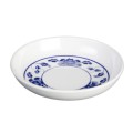 Thunder Group 102.8TB Blue Lotus Sauce Dish, 2oz, Melamine, Round, 3-1/2(d) x 3-1/2(d) x 3/8(h) inch, NSF Listed – 1 dozen