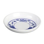 Thunder Group 102.8TB Blue Lotus Sauce Dish, 2oz, Melamine, Round, 3-1/2(d) x 3-1/2(d) x 3/8(h) inch, NSF Listed – 1 dozen