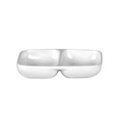 Thunder Group 1102TW Imperial Twin Sauce Dish, 2oz, Melamine, 3-3/8(w) x 2-3/4(d) x 1/2(h) inch, NSF Listed – 1 dozen