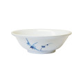 Thunder Group 5060BB Blue Bamboo Bowls, 22oz, Rimless, Melamine, 6-7/8(w) x 6-7/8(d) x 2-1/4(h) inch, NSF Listed – 1 dozen