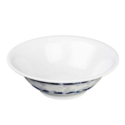 Thunder Group 5108DL Blue Dragon Bowls, 34oz, Round, Deep, Melamine, 8(w) x 8(d) x 2-1/2(h) inch, NSF Listed – 1 dozen