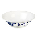 Thunder Group 5108TB Blue Lotus Bowls, 34oz, Round, Deep, Melamine, 8(w) x 8(d) x 2-1/2(h) inch, NSF Listed – 1 dozen
