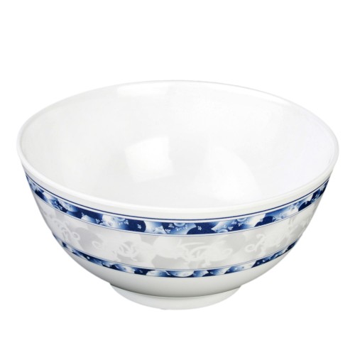 Thunder Group 5206DL Blue Dragon Rice Bowls, 25oz, Melamine, Round, 5-7/8(w) x 5-7/8(d) x 2-7/8(h) inch, NSF Listed – 1 dozen