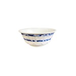 Thunder Group 5275DL Blue Dragon Bowls, 34oz, Melamine, Scalloped, Round, 7-1/4(w) x 7-1/4(d) x 3(h) inch, NSF Listed – 1 dozen