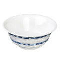 Thunder Group 5275DL Blue Dragon Bowls, 34oz, Melamine, Scalloped, Round, 7-1/4(w) x 7-1/4(d) x 3(h) inch, NSF Listed – 1 dozen