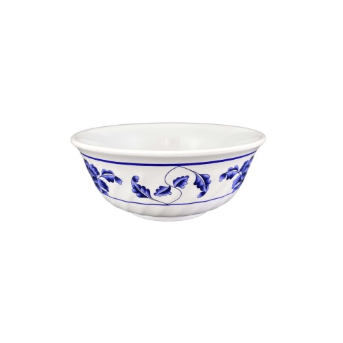 Thunder Group 5306TB Blue Dragon Swirl Bowls, 21oz, Melamine, Round, 6(w) x 6(d) x 2-1/2(h) inch, NSF Listed – 1 dozen