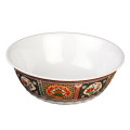 Thunder Group 5306TP Peacock Swirl Bowls, 21oz, Melamine, Round, 6(w) x 6(d) x 2-1/2(h) inch, NSF Listed – 1 dozen
