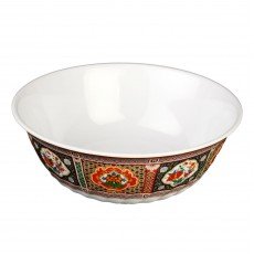 Thunder Group 5306TP Peacock Swirl Bowls, 21oz, Melamine, Round, 6(w) x 6(d) x 2-1/2(h) inch, NSF Listed – 1 dozen