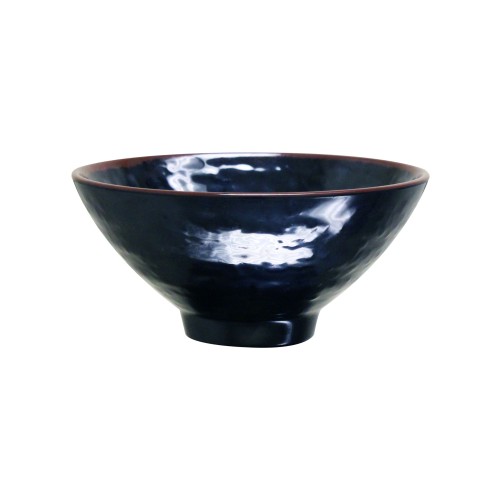Thunder Group 5706TM Tenmoku Soup Bowls, 16oz, Round, Melamine, 6(w) x 6(d) x 2-3/4(h) inch, NSF Listed – 1 dozen