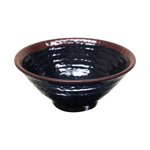 Thunder Group 5780TM Tenmoku Soup Bowls, 32oz, Round, Melamine, 7-1/2(w) x 7-1/2(d) x 3-1/4(h) inch, NSF Listed – 1 dozen