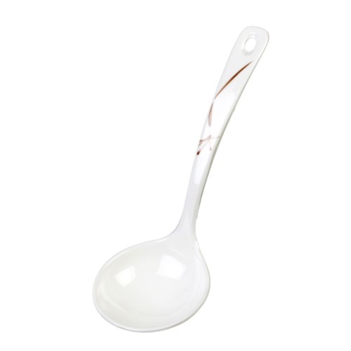 Thunder Group 7001BO Bamboo Soup Ladle, 1oz, Melamine, 7-3/8(w) x 2-1/2(h) inch, NSF Listed – 1 dozen