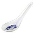 Thunder Group 7003B Blue Lotus Wonton Soup Spoons, ¾oz, Melamine, 5-3/4(w) x 1-3/4(h) inch, NSF Listed – 1 dozen