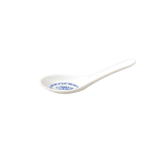 Thunder Group 7003DL Blue Dragon Soup Spoons, ¾oz, Melamine, 5-3/4(w) x 1-3/4(h) inch, NSF Listed – dozen