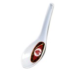 Thunder Group 7003R Longevity Soup Spoons, ¾oz, Melamine, 5-3/4(w) x 1-3/4(h) inch, NSF Listed – 1 dozen