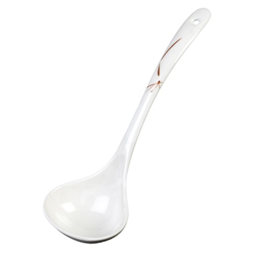 Thunder Group 7006BO Bamboo Soup Ladles, 2-1/2oz, Melamine, 10-1/4(w) x 2-3/8(h) inch, NSF Listed – 1 dozen