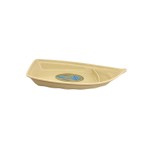Thunder Group 8004J Wei Sushi Boats, 13oz, Melamine, Yellow, 9-1/2(w) x 4-1/2(d) x 1-3/4(h) inch, NSF Listed – Dozen