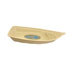 Thunder Group 8005J Wei Sushi Boats, 22oz, Melamine, 12(w) x 5-1/2(d) x 2-1/8(h) inch, NSF Listed - 6 each