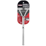 Chef Master 90002 Premium Griddle Scraper, 18(L) inch, Stainless Steel Blade w/ Aluminum Handle, ETL Listed