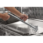 Chef Master 90002 Premium Griddle Scraper, 18(L) inch, Stainless Steel Blade w/ Aluminum Handle, ETL Listed