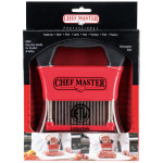 Chef Master 90009 Handheld Meat Tenderizer,  Stainless Steel Razor Sharp Blade, ETL Listed